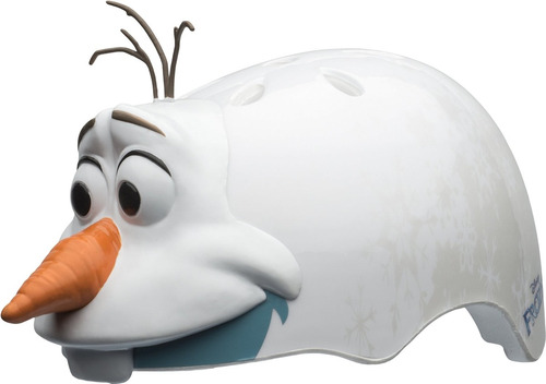 Casco Para Bicicleta Olaf Frozen Para Niños Protección Total