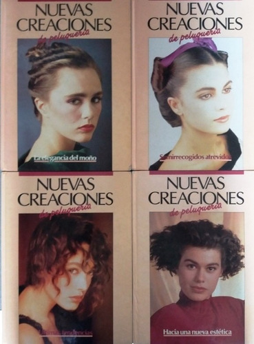 Nuevas Creaciones De Peluqueria 4 Tomos