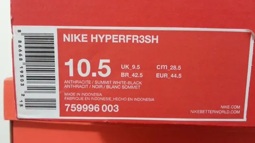 Nike hyper 3sh outlet