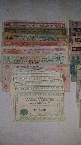 Billetes Antiguos (lote De 150)