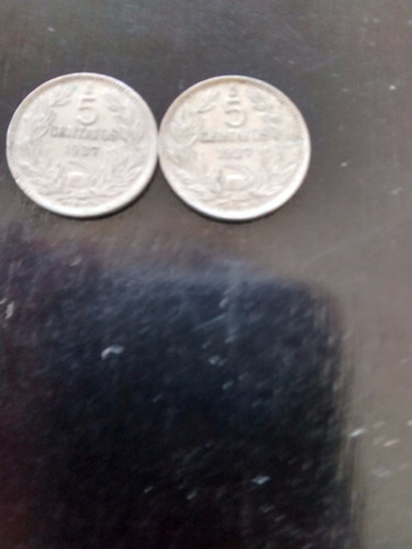 Numismatica Moneda De 5 Centavos Año 1987-chile