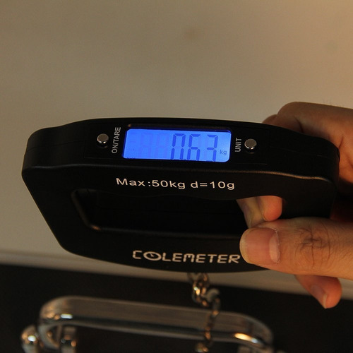 Pesa Digital Portatil Equipaje Maleta Frutas 50 Kilos Miami