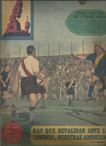 Revista / Boca...! / Nº 253 / 1947 / Boca Primero!!!