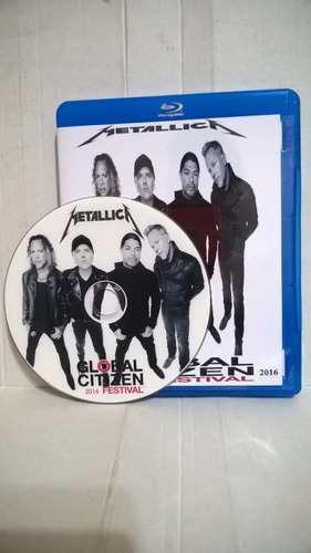 Bluray Metallica Global Citizen 2016