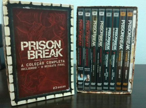 Prison Break 1 A 4 Temporada Dvd Original