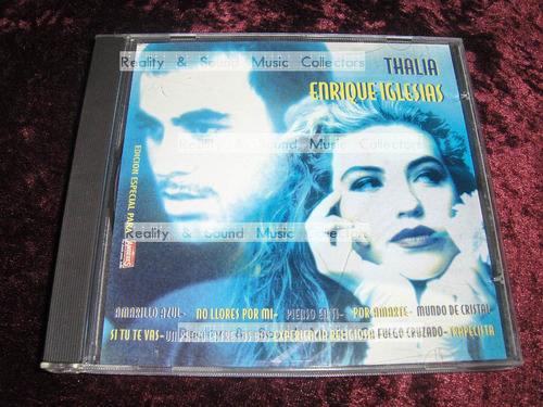 Thalia Y Enrique Iglesias Cd Amberes De Coleccion