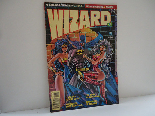 Gibi Wizard- O Guia Dos Quadrinhos Nº5- Homem Aranha X Spawn