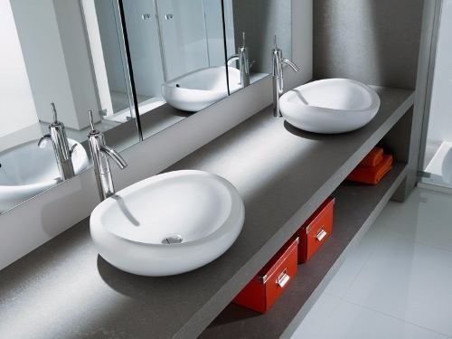 Lavatorio Bacha Roca Urbi 1 Porcelana De Sobre Encimera