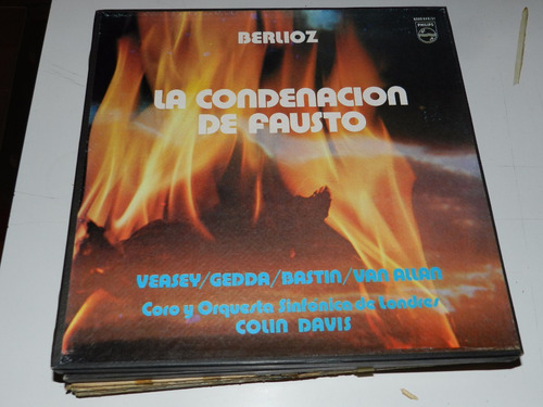 Vinilo 0788 Berlioz - La Condenacion De Fausto - 3 L P