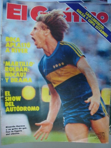 El Grafico 3257  Boca Juniors 5 River Plate 1