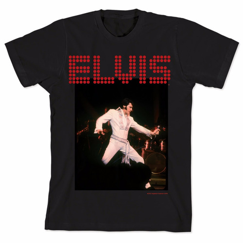 Camiseta Feminina Elvis Presley 70's Dancing - Bandup!