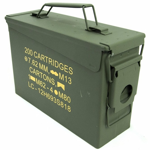 Caixa Para Municao Ammo Box Nautika Airsoft Paintball Bbs