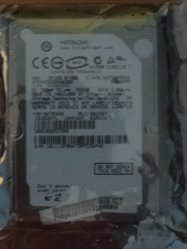 Disco Duro 500gb Acer One D270 Con Programas Con Envio (Usado)