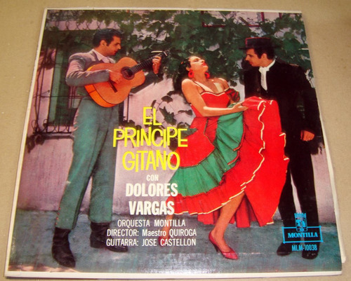 El Principe Gitano Con Dolores Vargas Lp Argentino