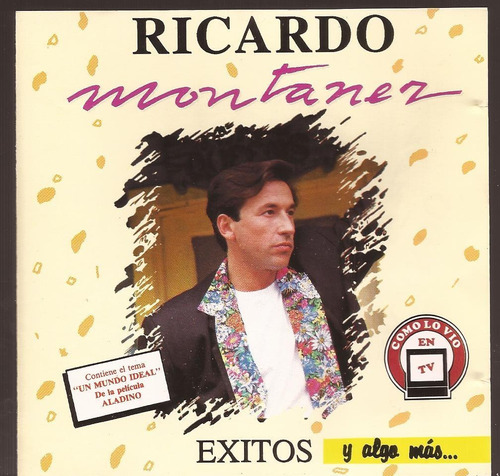 Ricardo Montaner Exitos Y Algo Mas Cd 1a Ed 1994 