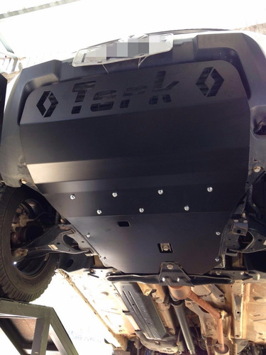 Imagem 1 de 6 de Kit Protetor Duster 4x4 Até 2015 (cárter, Peito De Aço)