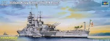 Trumpeter Italian Navy Battleship Rn Roma 5318 Milouhobbies