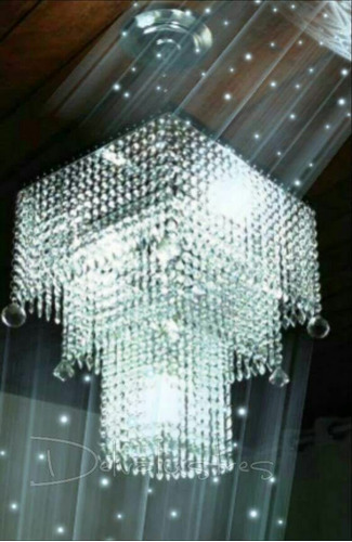 Lustre Grande Para Sala De Jantar Cristal Acri D05