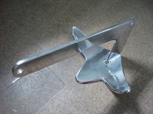 Âncora Bruce Em Aço Inox 10,0 Kgs