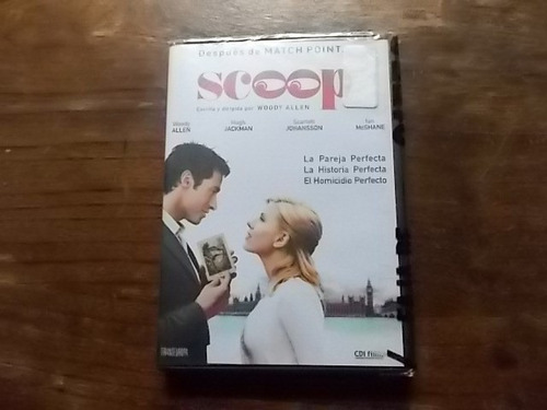 Dvd Original Scoop - Allen Johansson Jackman - Sellada!