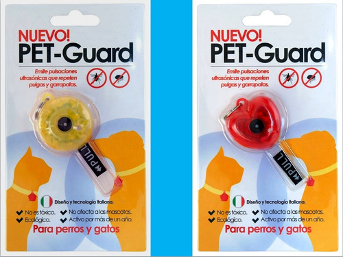 Repelente Ultrasonico Pulgas Perro Garrapatas Gato Collar