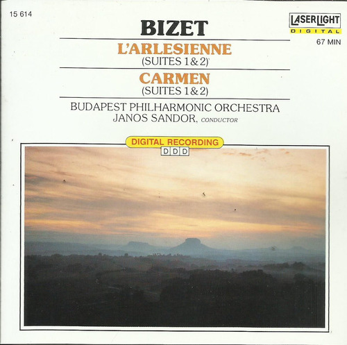 Georges Bizet - Carmen & L'arlesienne (como Nuevo Importado