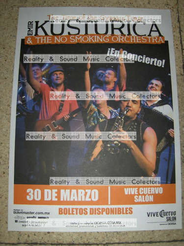 Kusturica Poster Vive Cuervo Original De Coleccion!!