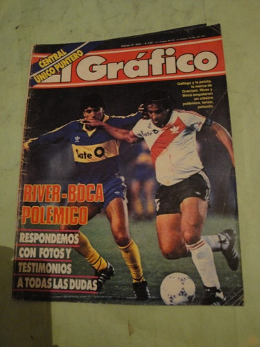 El Grafico 3523 River Boca Leonard Roldan San Lorenzo Racing