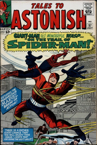 Tales To Astonish #57 Jul De 1964 Marvel 7.0 Spider-man Wasp