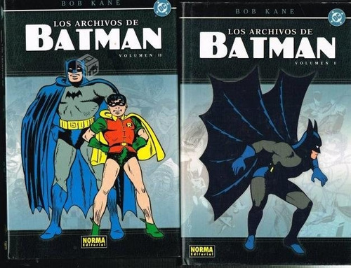 Los Archivos De Batman Volúmenes 1 Y 2 Edit.norma Tapa Dura