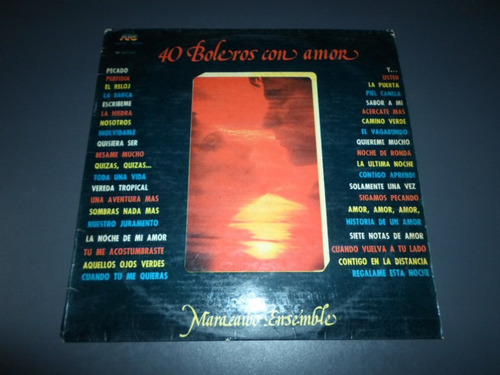40 Boleros Con Amor - Maracaibo Ensemble * Vinilo