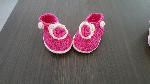 Zapatitos Para Bebe A Crochet 