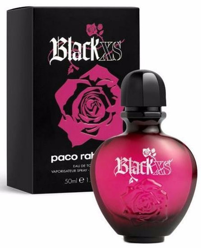 Perfume Paco Rabanne Black Xs Eau De Toilette Feminino 50ml