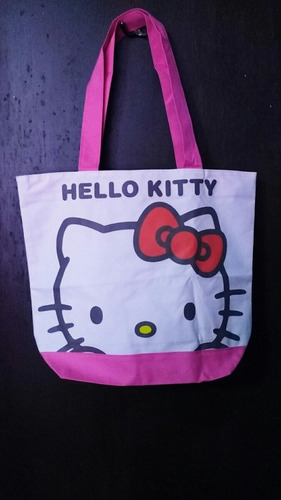 Lindo Bolso Hello Kitty Rosado Y Fucsia