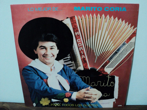 Disco Vinilo Lo Mejor De... Marito Coria Lp Impecable