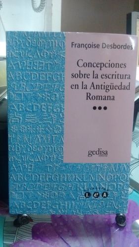 Concepciones Sobre La Escritura En... // Francoise Desbordes