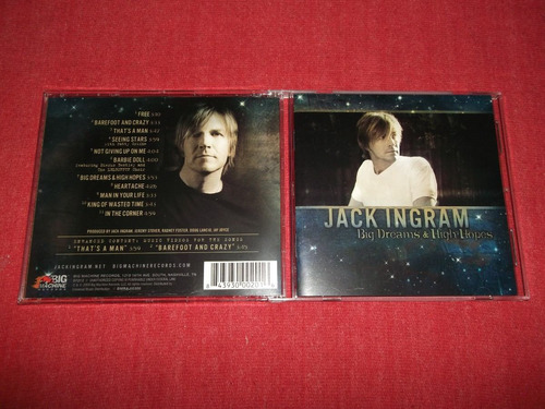 Jack Ingram - Big Dreams & High Hopes Cd Imp Ed 2009 Mdisk