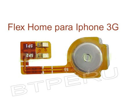 Flex Del Boton Home Para iPhone 3g Repuesto Inicio Cable