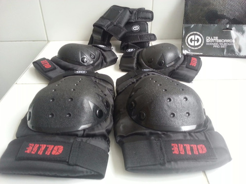 Kit Protección Rodilleras+coderas+guantes Incluye Delivery