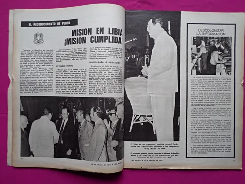 Revista Las Bases N° 81 - Año 1974 - Argentina - Libia (Usado)