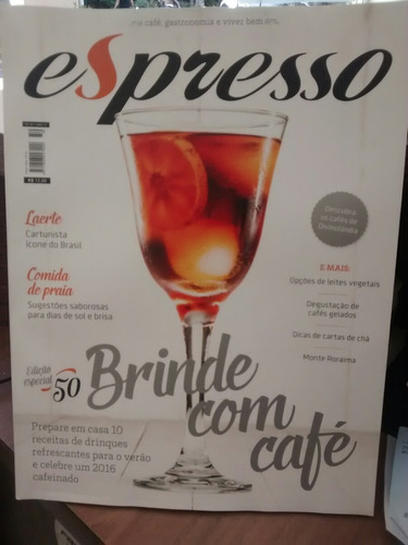 Revista Espresso Ed 50 - Brindes Com Café