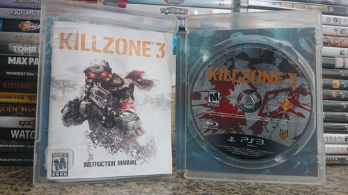 Killzone 3 Ps3 Midia Fisica Frete R$10 (Usado)