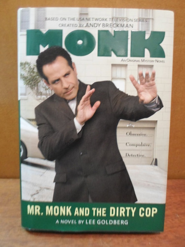 Livro Mr. Monk And The Dirty Cop Lee Goldberg Mistery Novel