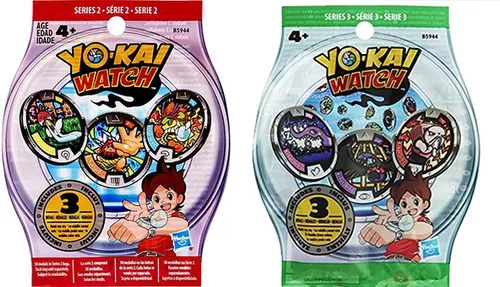 Combo Relógio do Yo kai + 2 Pacotes de Medalha Série 2 em Promoção na  Americanas