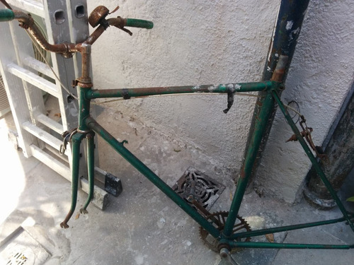 Cuadro De Bicicleta Antigua