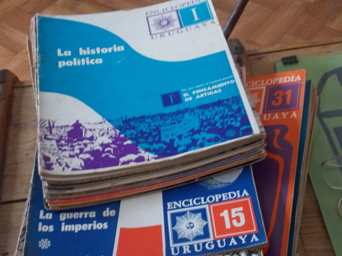 Enciclopedia Uruguaya Decada Del 70 Colecc. Completa