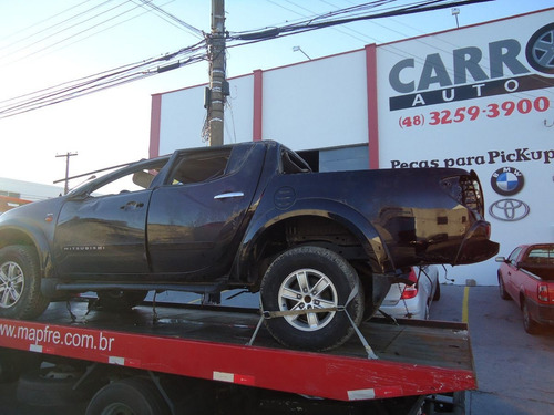 Sucata Mitsubishi L200 Triton 3.2 Hpe Peças Motor Cambio /11