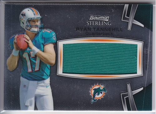 2012 Sterling Rookie Jumbo Jersey Ryan Tannehill Qb Dolphins