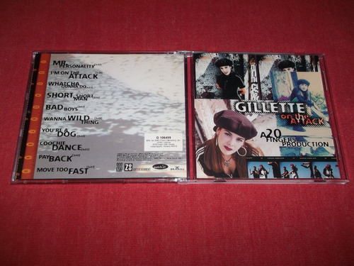 Gillette - On The Attack Cd Usa Ed 1994 Mdisk