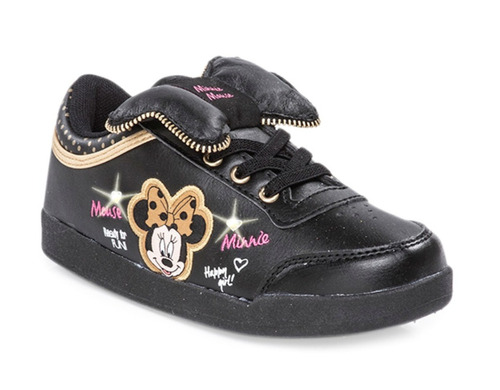 Zapatillas Disney Minnie Con Luces Addnice Moño Mundo Manias